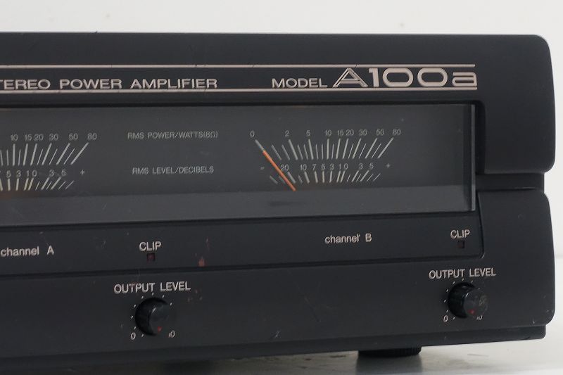 YAMAHA ヤマハ A100a 業務用2chパワーアンプ 楽器 - メルカリ パワー