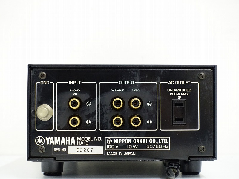 ヤフオク! - YAMAHA HA-3 MCフォノイコライザーアンプ ヤマ... - ターンテーブル（canadatibet.com）