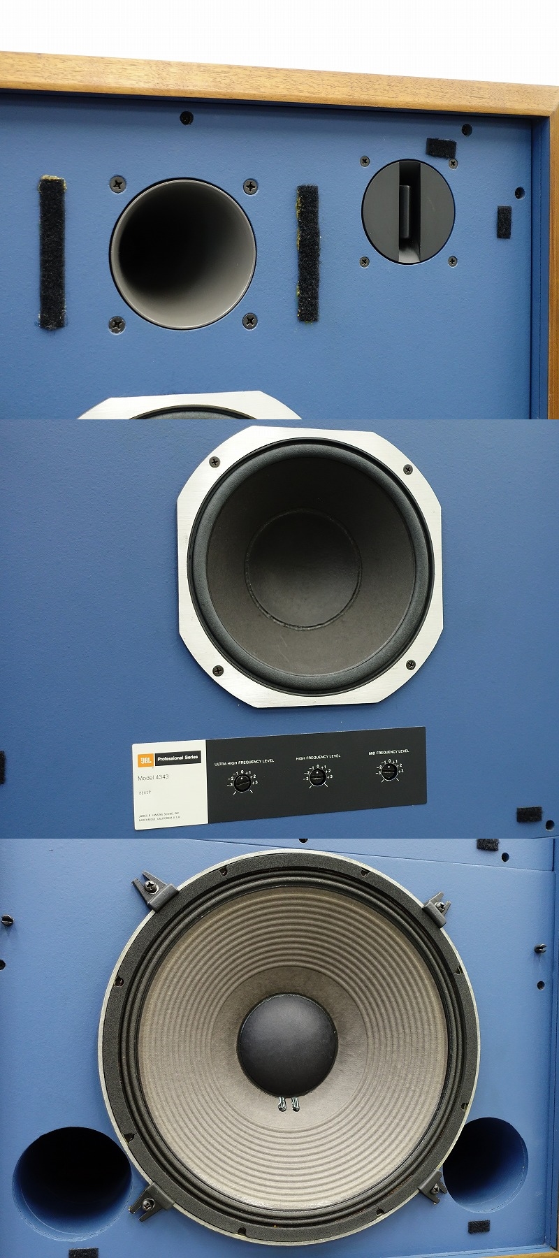 □□【全国発送可】JBL 4343WX スピーカーペア□□012586001W-3