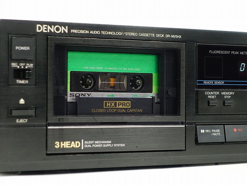 DENON CLOSED LOOP DUAL CAPSTAN カセットプレーヤー DENON CLOSED LOOP DUAL CAPSTAN カセットプレーヤー（Yahoo
