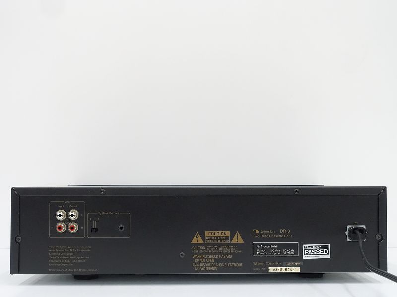 □□Nakamichi DR-3 カセットデッキ 300台限定生産モデル ナカミチ