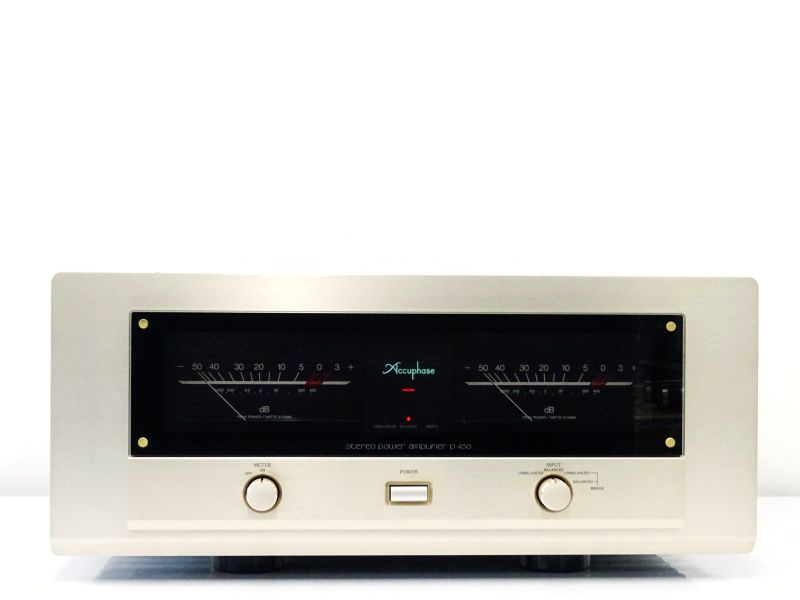 △▽Accuphase P-450 パワーアンプ アキュフェーズ 元箱付