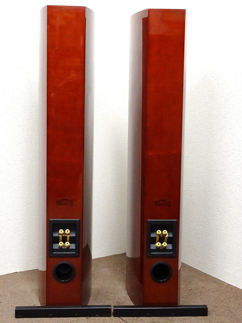 美品】DENON SC-T55XG トールボーイスピーカー ペア ベース付 DENON SC