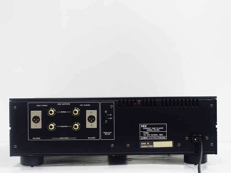 □□NEC CD-903/AR-903 CDプレーヤー□□012553010□□