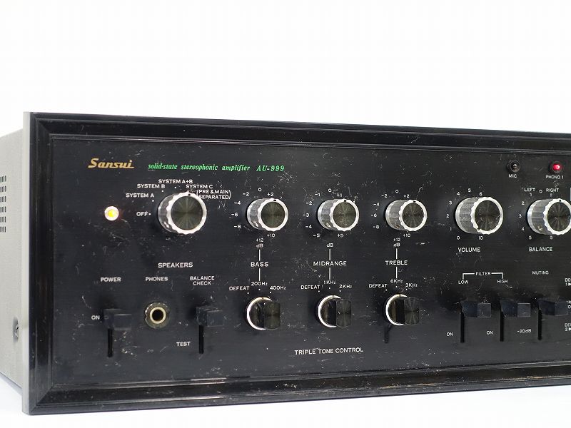 SANSUI AU-999 プリメインアンプ サンスイ 009730002(サンスイ)｜売買