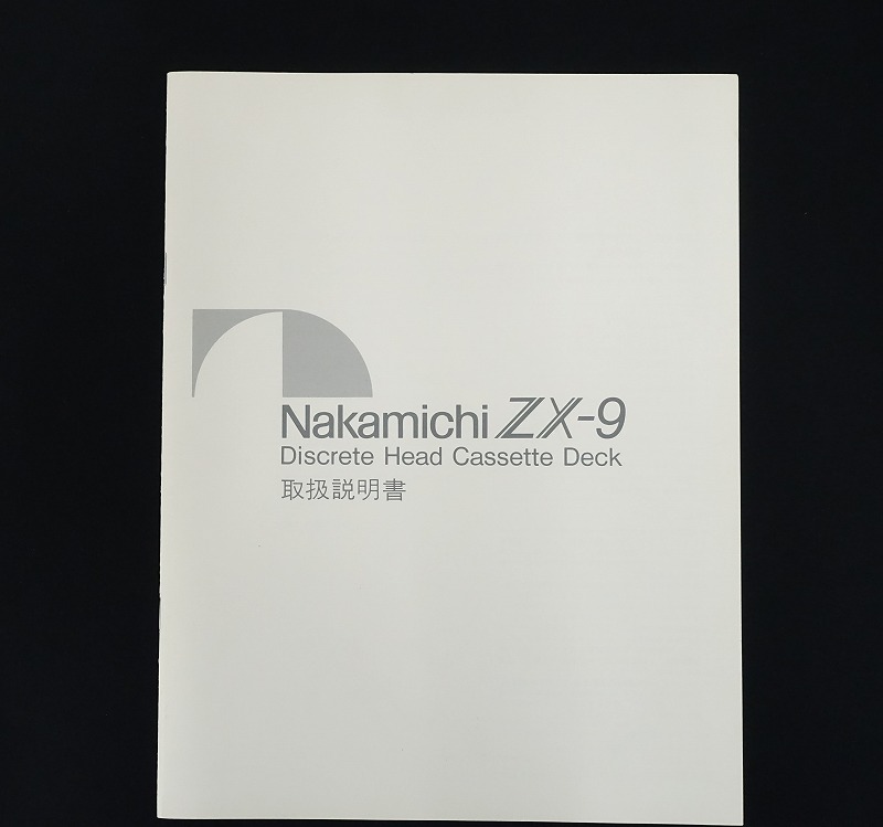 □□Nakamichi ZX-9 カセットデッキ ナカミチ□□018516002J□□-