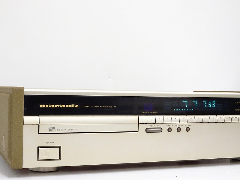 marantz CD-72 CDプレーヤー CD-72F マランツ 013205001J(マランツ)｜売買されたオークション情報、yahooの商品情報をアーカイブ公開  - オークファン - CDデッキ（unrealfree.com）