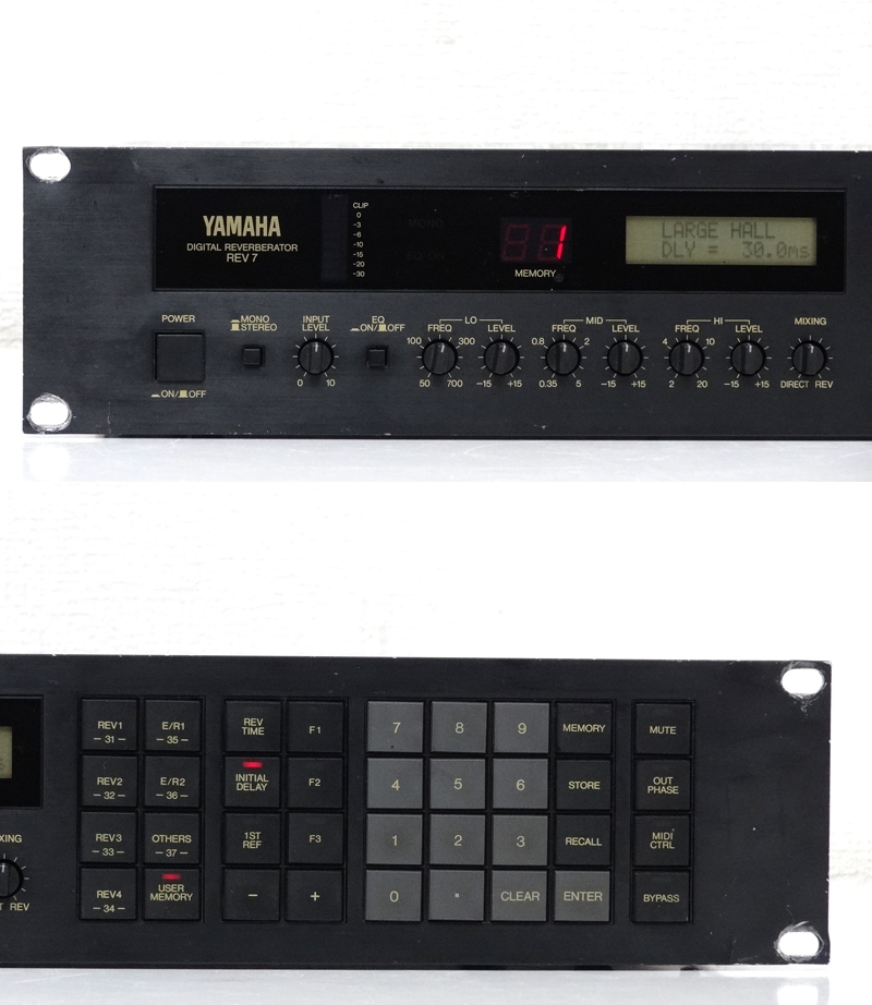 銘機】 YAMAHA REV7 デジタル リバーブ エフェクター ヤマハ ☆YAMAHA