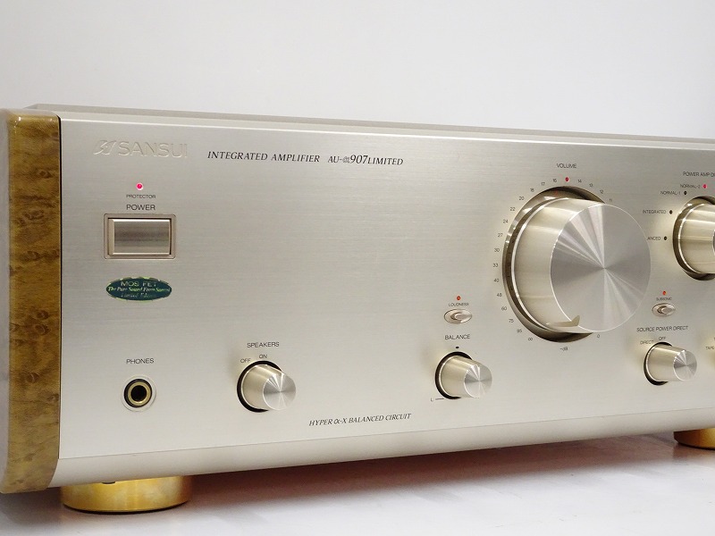 SANSUI AU-α907 Limited  プリメインアンプ　動作確認済み SANSUI AU-α907 プリメインアンプ 動作確認済み