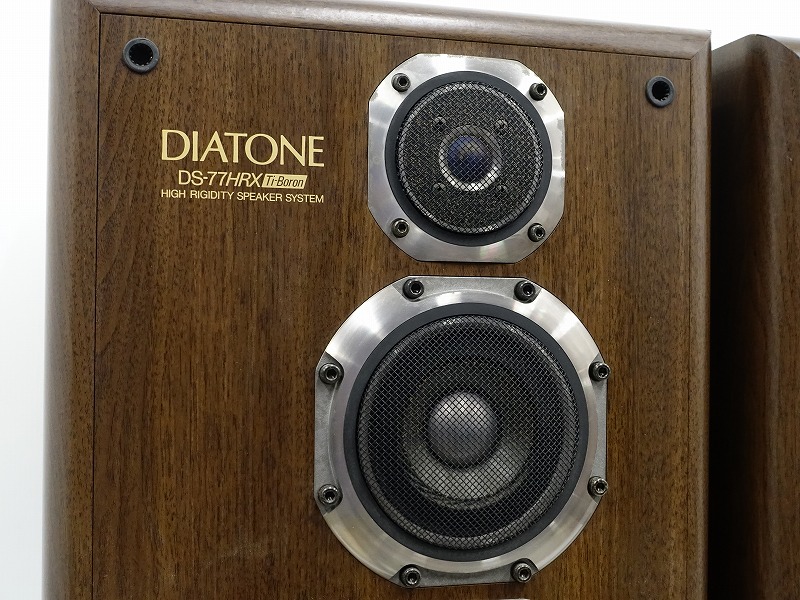 □ DIATONE ダイヤトーン DS-77HRX WN スピーカー 音出し確認済 中古