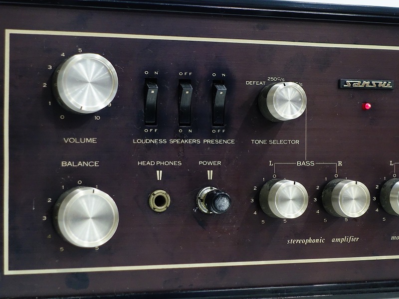 △▽SANSUI AU-111 真空管 プリメインアンプ サンスイ△▽012958006J