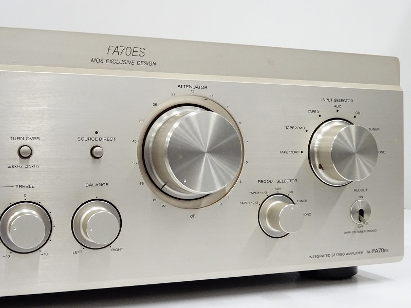 SONY TA-FA70ES プリメインアンプ SONY TA-FA70ES | うしおの徒然なるままに