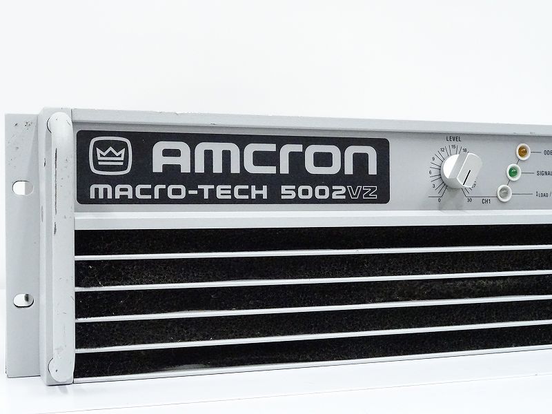 AMCRON MACRO-TECH 5002VZ パワーアンプ MA-5002VZ アムクロン 