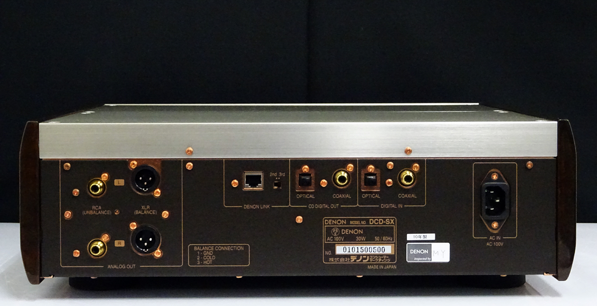 ■□DENON DCD-SX SACDプレーヤー デノン 元箱付き□■003687002m□■ DENON PREMIUM SOUND