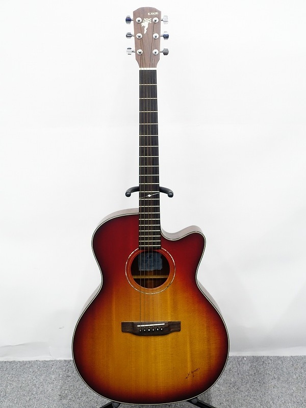 【爆買い！ 】♪♪K.Yairi BL-65C RB 2011年製 アコースティックギター ヤイリ ハードケース付♪♪011175001m♪♪ ヤイリギター