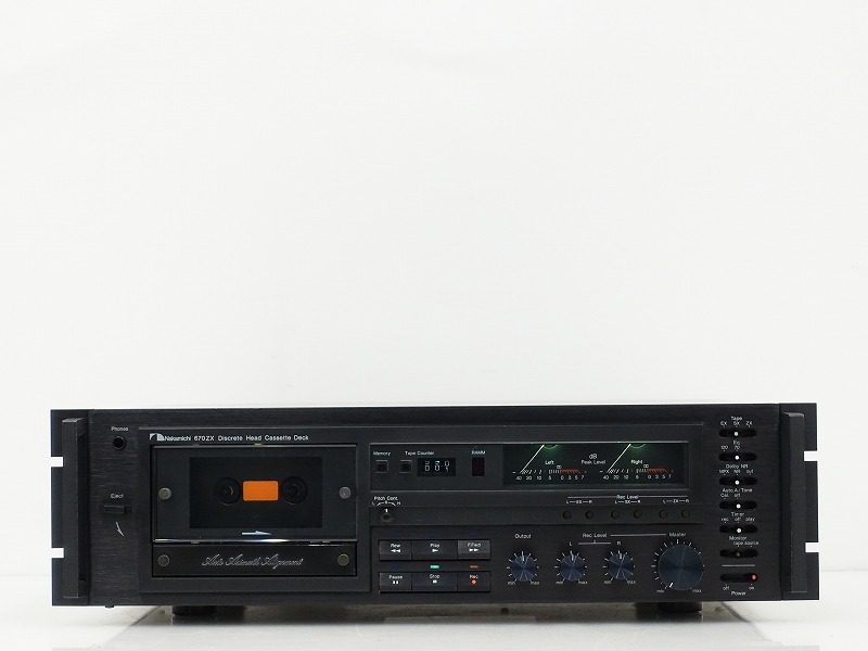 至上至上nakamichi ナカミチ カセットデッキ 670ZX 名機 ジャンク品