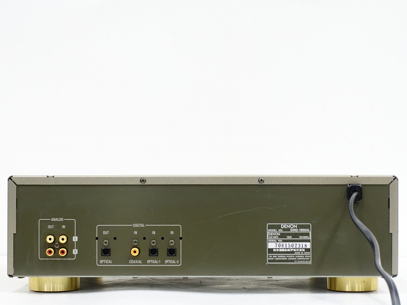 デノン　DENON　MDデッキ　DMD-1800AL DENON DMD-1800AL(DMD-1800AL-N)の仕様 デノン/デンオン