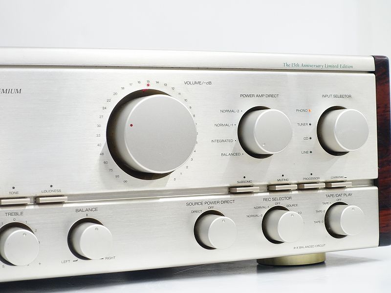 ○○SANSUI AU-α607 MOS Premium プリメインアンプ 15周年記念限定