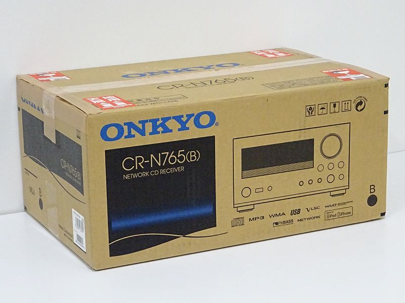 □□ONKYO CR-N765 ハイレゾ音源対応 ネットワークCDレシーバー 元箱付