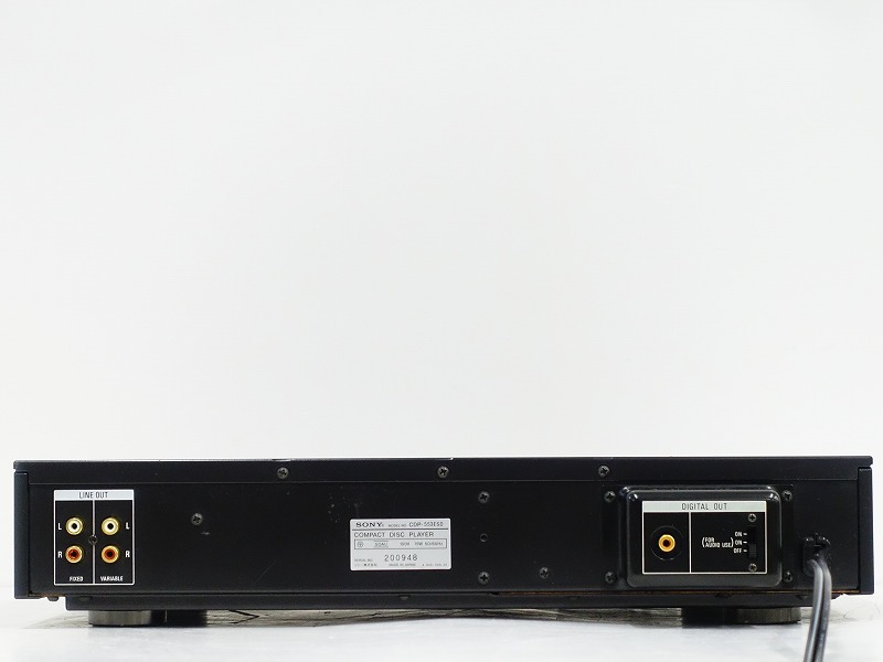 SONY CDP-553ESD（CDプレーヤー）ジャンク品 Yahoo!オークション -「sony cdp 553 esd」の落札相場・落札価格