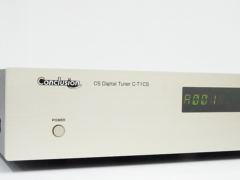 【送料無料】CONCLUSION CSデジタルチューナー C-T1CS 送料無料】CONCLUSION CSデジタルチューナー C-T1CS 【公式通販】