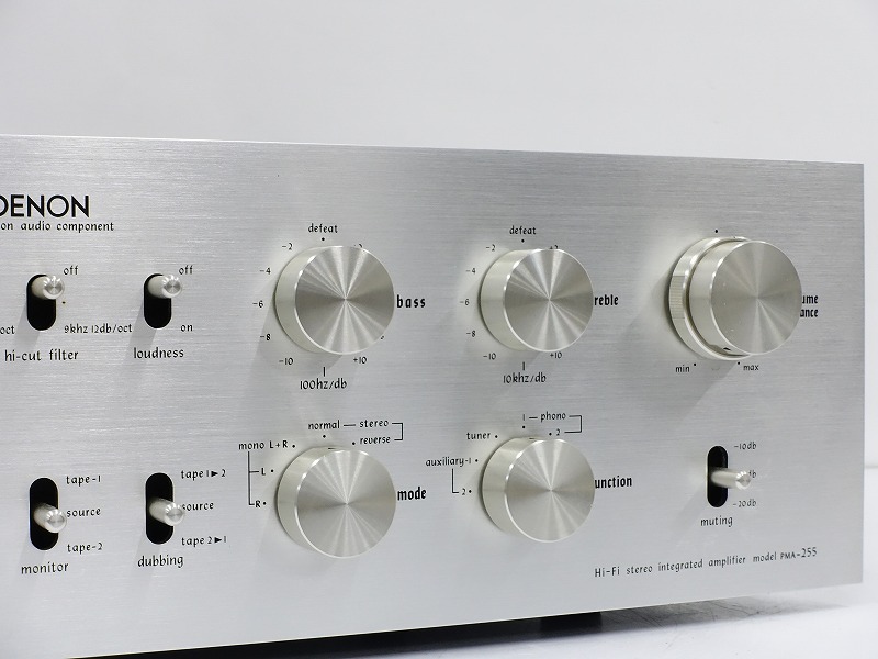 □□DENON PMA-255 プリメインアンプ デノン□□004991004J□□