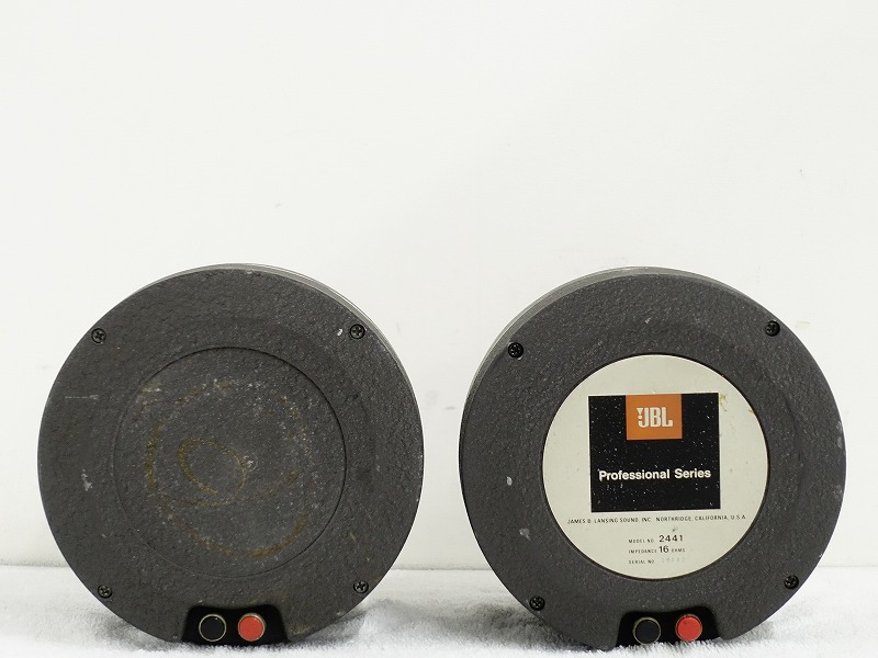 □□JBL 2441 16 ドライバーユニットペア(2328 スロート/2350 ホーン