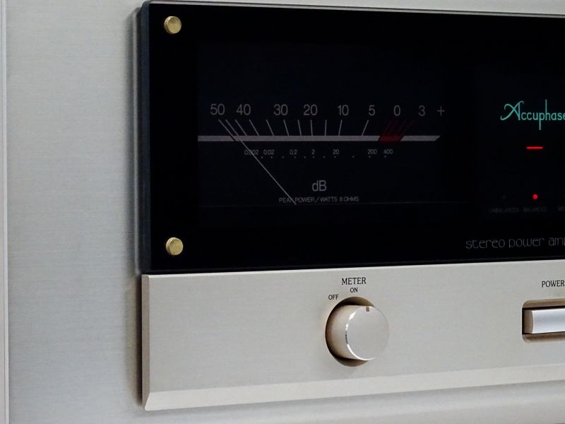 △▽Accuphase P-450 パワーアンプ アキュフェーズ 元箱付