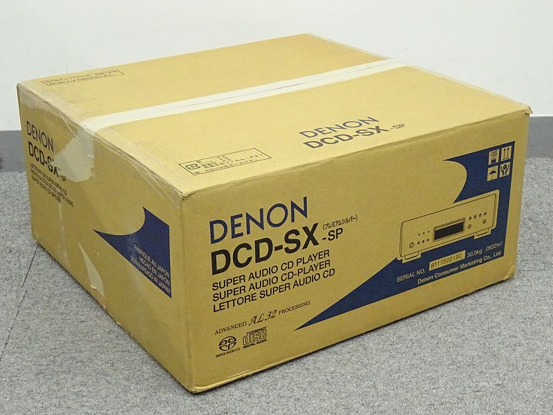【純正価格】■□DENON DCD-SX SACDプレーヤー デノン 元箱付□■011824001m□■ DENON