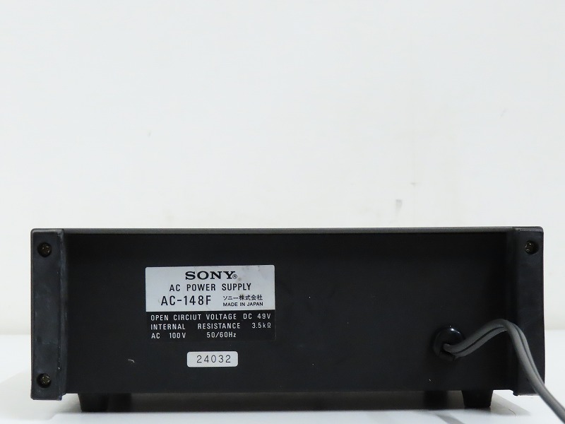 SONY C-48/AC-148F condenser microphone /AC power supply Sony