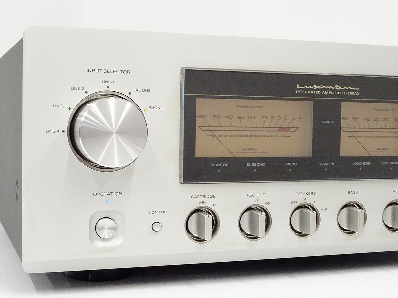 ヤフオク! - LUXMAN L-550AX プリメインアンプ L550AX ラッ... - LUXMAN（kaeru.com.hk）