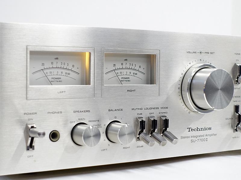 Technics SU-7700Ⅱプリメインアンプ △▽Technics SU-7700Ⅱ プリメインアンプ テクニクス△▽014065001J△▽