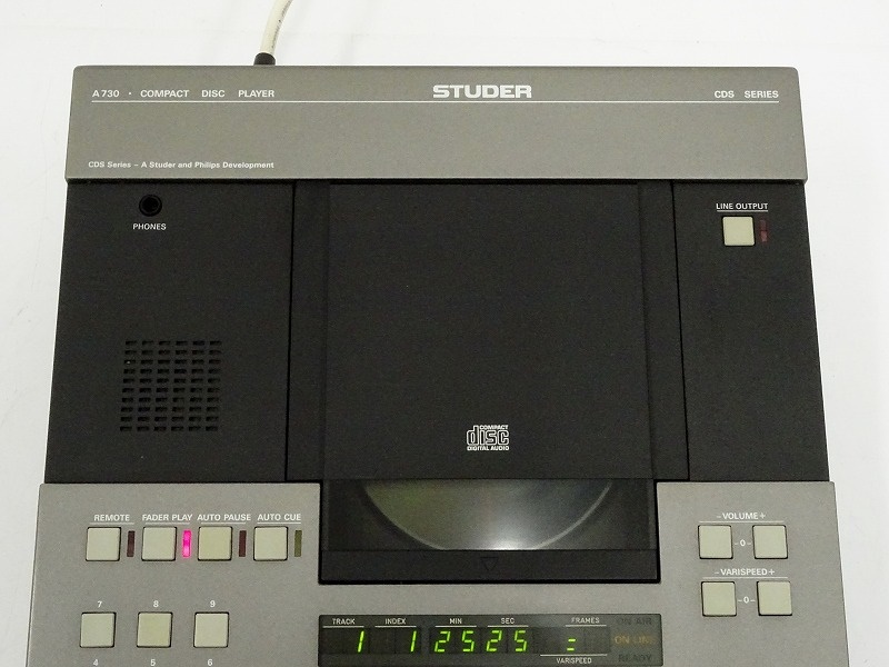 □□STUDER A730 プロ/業務用CDプレーヤースチューダー□□013576001