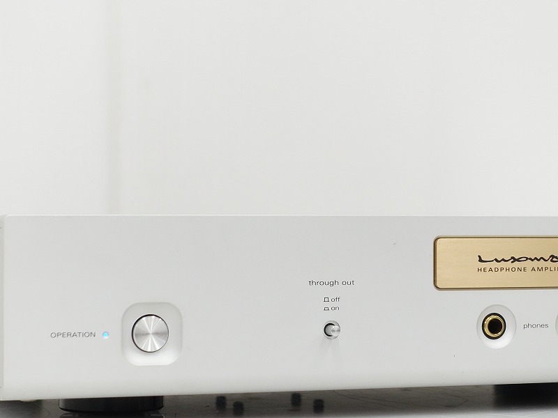 △▽LUXMAN P-1u ヘッドフォンアンプ P1u ラックスマン 元箱付