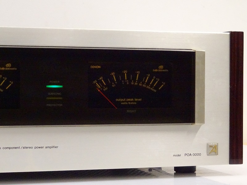 DENON デノン POA-3000 ステレオパワーアンプ ジャンク品（DENON