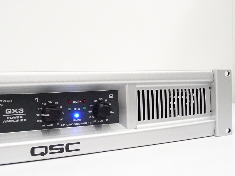 □□【美品】QSC GX3 パワーアンプ□□016848001