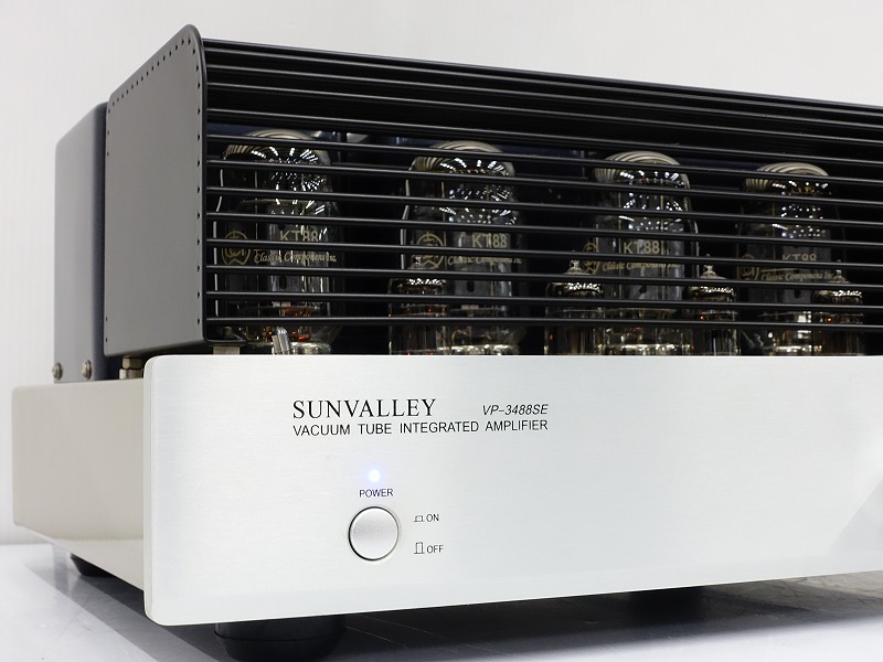 □□SUNVALLEY VP-3488SE/KT88 真空管 パワーアンプ サンバレー 元箱付