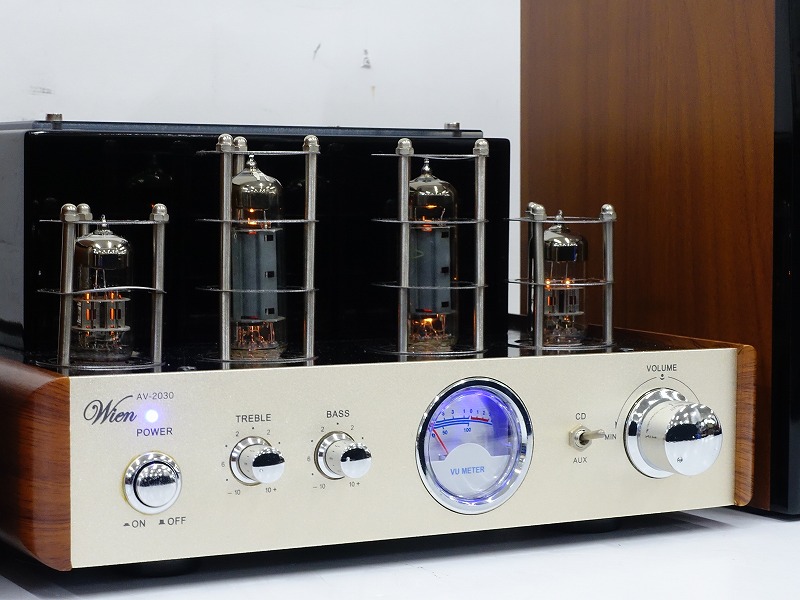Wien AV-2030 + SP-2030 ペア ウィーン 真空管アンプステレオセット 管