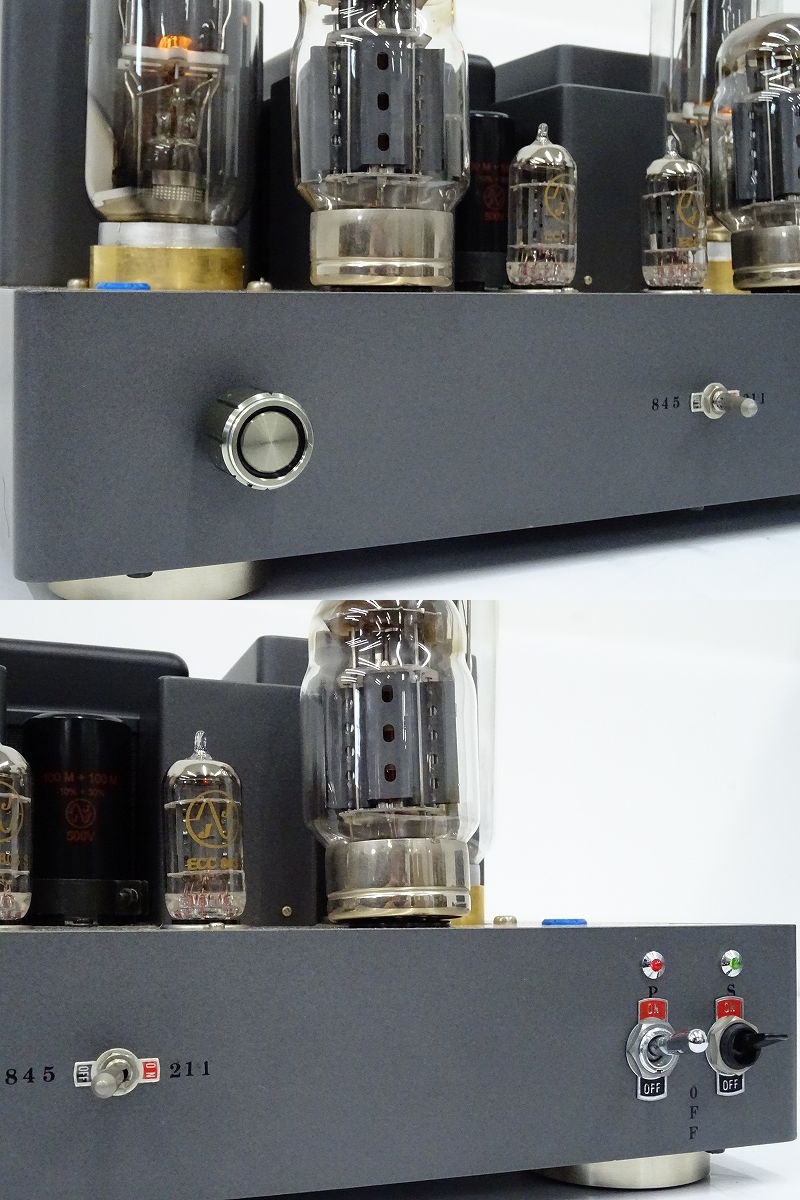 SUNVALLEY SV-2 真空管 パワーアンプ UV845/KT88 サンバレー 基本動作