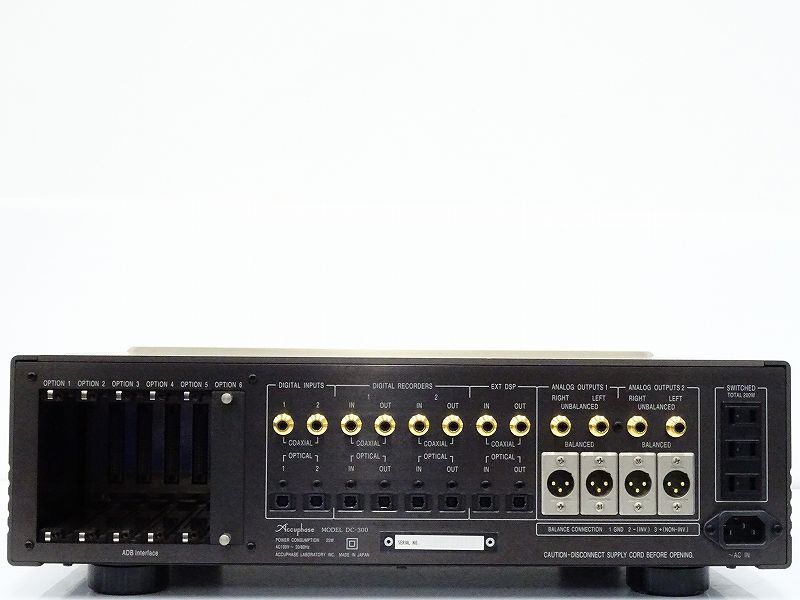 □□Accuphase DC-300 プリアンプ アキュフェーズ(検 AI-AD1 AI-U1 DIO