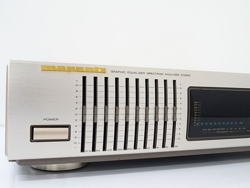 Marantz グラフィックイコライザー EQ580F マランツ 送料込 マランツ Marantz EQ580F グラフィックイコライザー