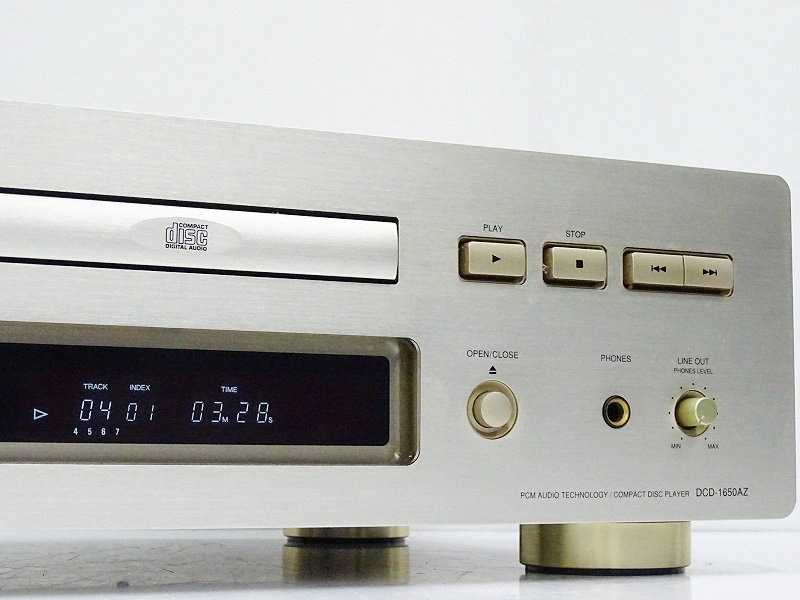 DENON デノン DCD-1650AZ CDプレーヤー （Denon DCD-1650GL 本体のみ 