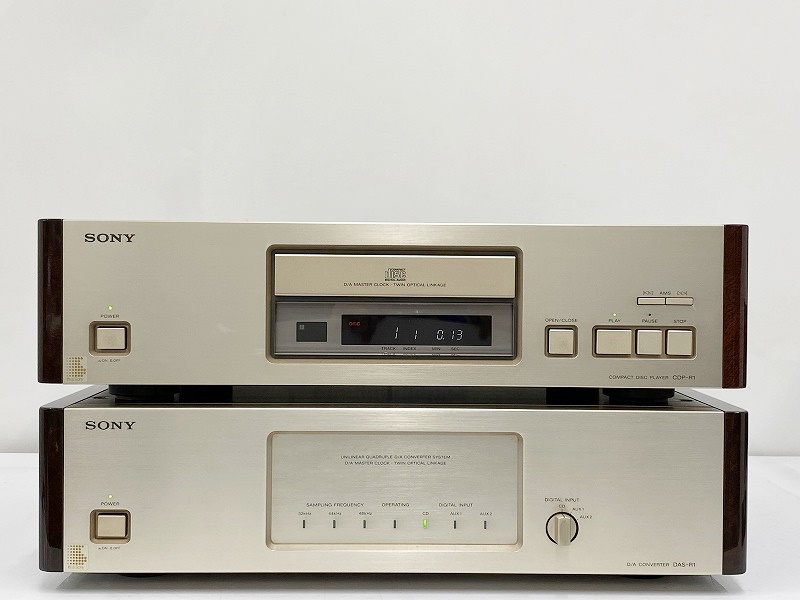 完動品 美品 SONY ソニー CDP-R3 CDデッキ CDプレーヤー