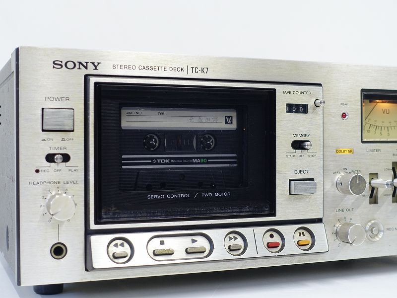 △▽SONY TC-K7 カセットデッキ ソニー△▽009687002J