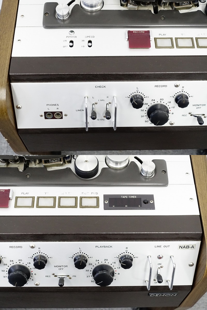 △▽DENON DN-3302R-T 業務用オープンリールデッキ DN3302RT