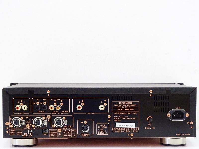 Pioneer RPD-500 パイオニア CDレコーダー ③