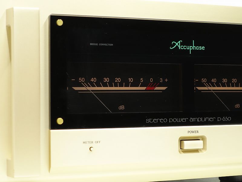 □□Accuphase P-650 パワーアンプ アキュフェーズ□□012976006