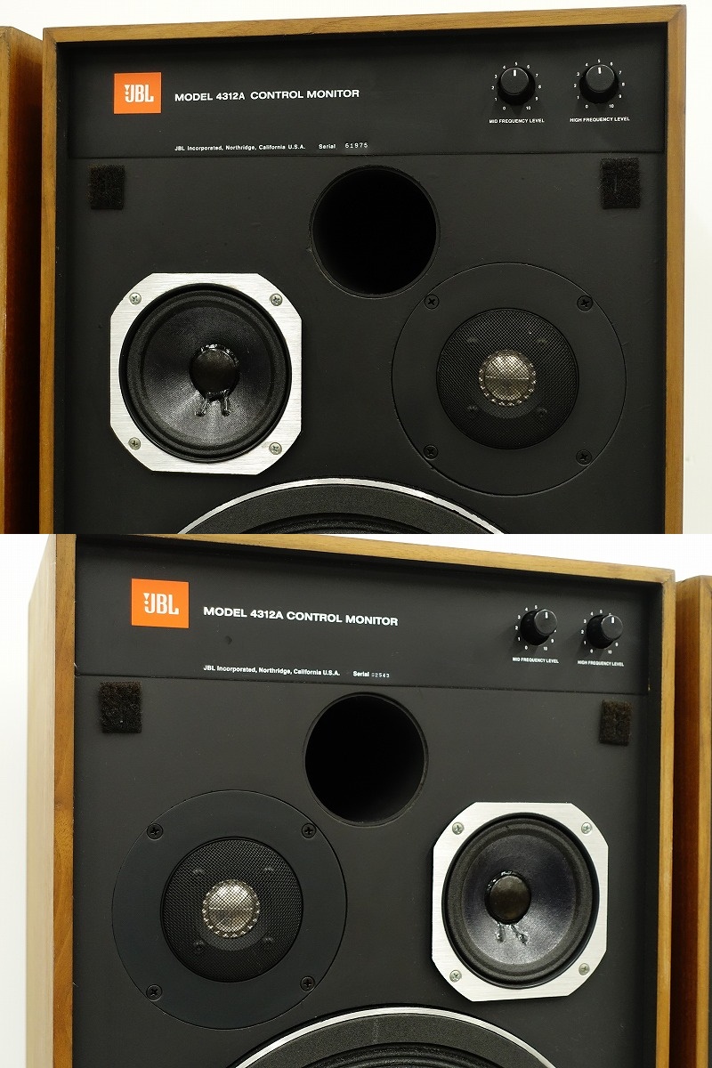 ♪♪【全国発送可】JBL 4312A スピーカーペア♪♪012982014-2