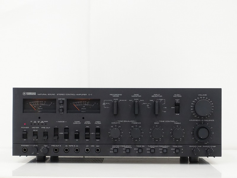 プリアンプ コントロールアンプ 一通り動作OK YAMAHA ヤマハ C-2a 手渡
