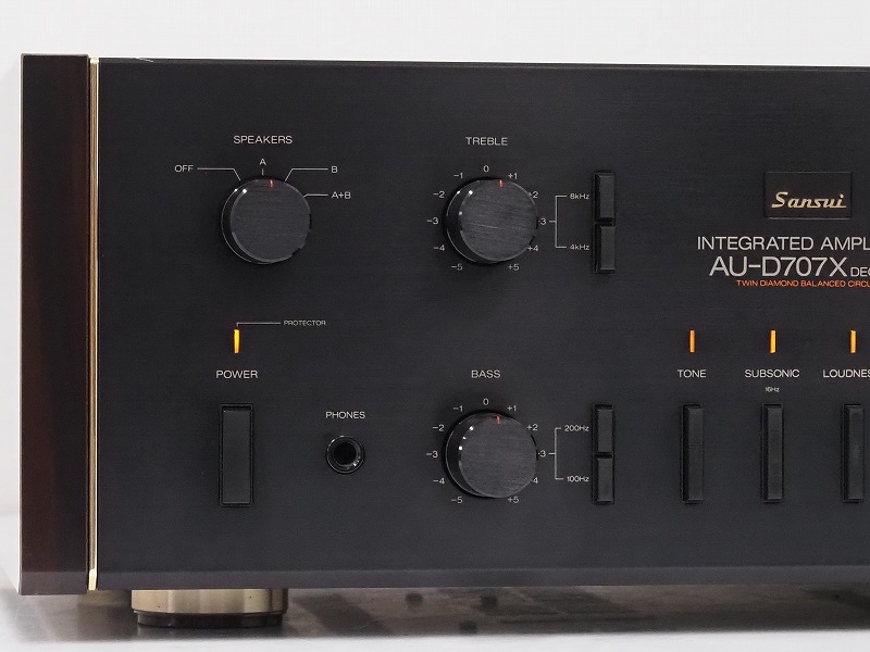 プリメインアンプ DECADE AU-D707X Sansui サンスイ SANSUI AU-D707XCD